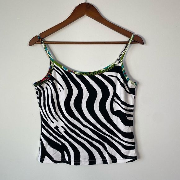Joseph Ribkoff Spaghetti Strap Tank Top Sz 8 - Picture 4 of 6